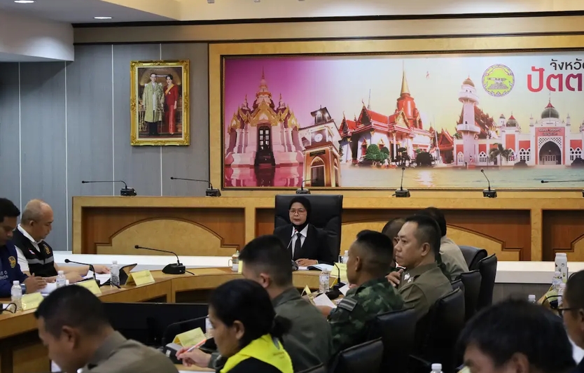 จังหวัดปัตตานีประชุมเตรียมความพร้อมรับเสด็จฯ พระบาทสมเด็จพระเจ้าอยู่หัว และสมเด็จพระนางเจ้าฯ พระบรมราชินี
