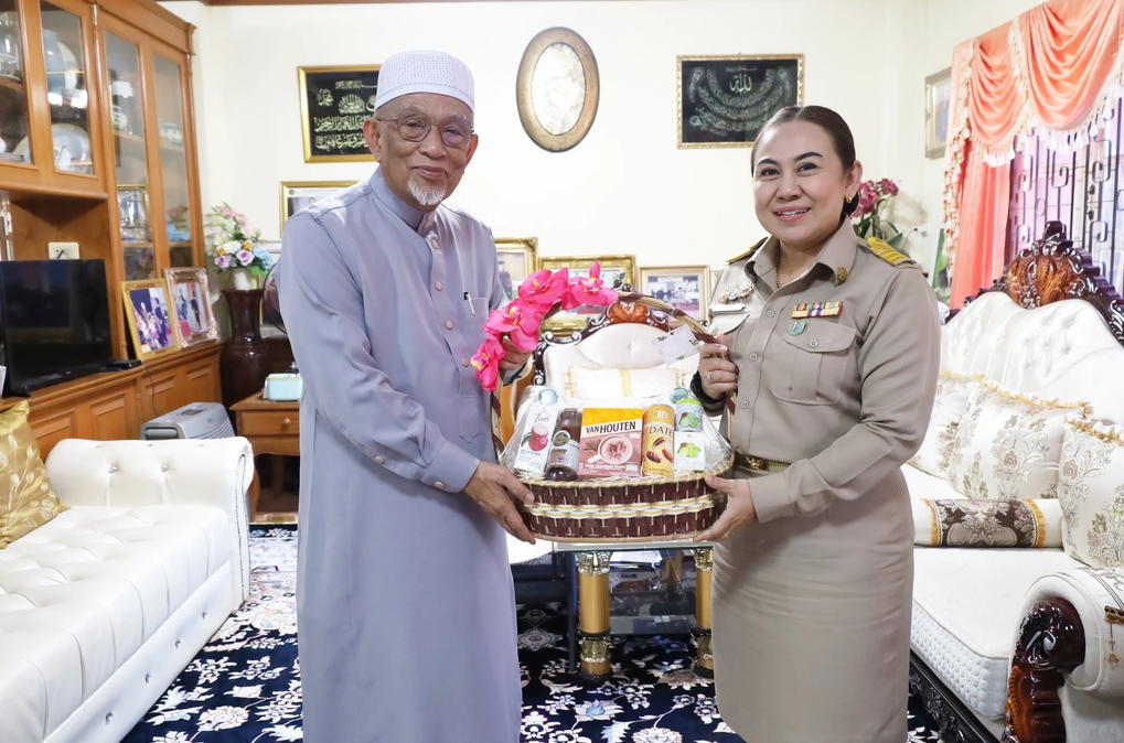 ประชาสัมพันธ์จังหวัดปัตตานี เข้าพบประธานคณะกรรมการอิสลามประจำจังหวัดปัตตานี รายงานตัวในโอกาสเข้ารับตำแหน่งใหม่ พร้อมหารือแนวทางการปฏิบัติงานร่วมกัน
