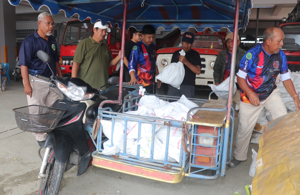  เทศบาลเมืองปัตตานี เปิดแจกจ่ายกระสอบทราย 26&ndash;30 ตุลาคม 2569 นี้ เตรียมพร้อมรับมือสถานการณ์น้ำท่วม